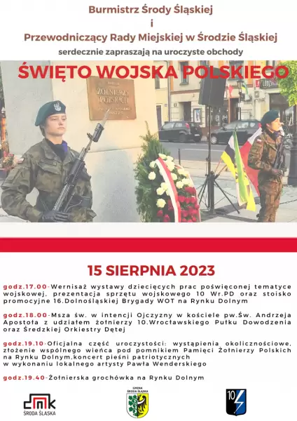 plakat swieto wojska polskiego