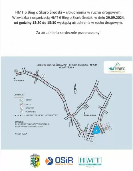ulotka bieg utrudnienia