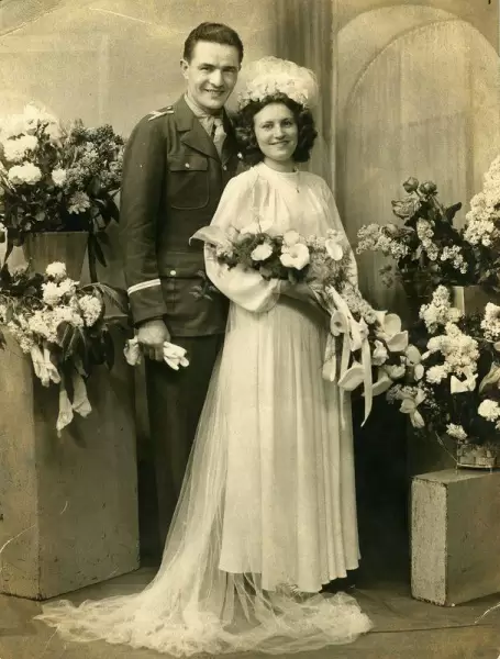 antoni franciszek kopacz z zona stefanie paryz 20.04.1946 r