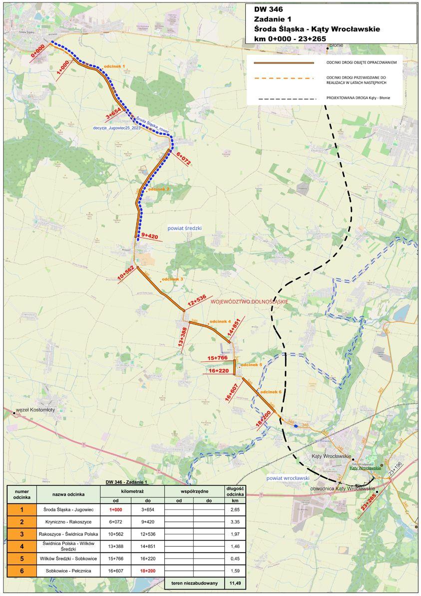 berger bau droga wojewodzka nr 346 sroda slaska katy wroclawskie
