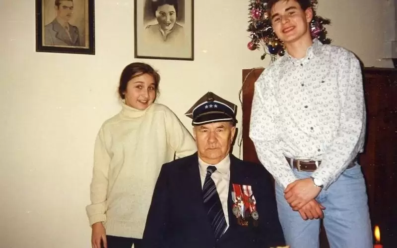 wladyslaw kopacz z wnukami