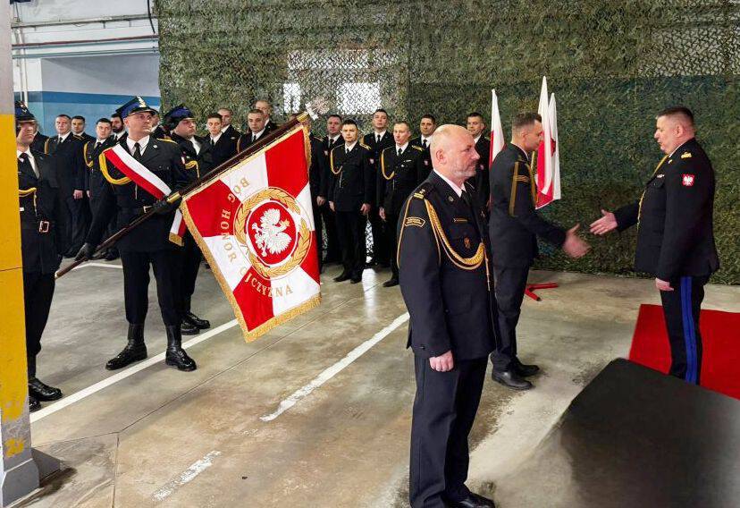 Zmiana dowództwa w Komendzie Powiatowej PSP w Środzie Śląskiej