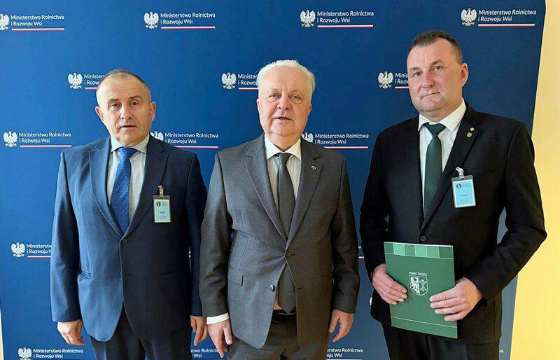 Rozwój gospodarczy powiatu średzkiego tematem rozmów w Ministerstwie Rolnictwa