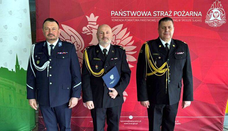 Powołanie Komendanta Powiatowego PSP w Środzie Śląskiej