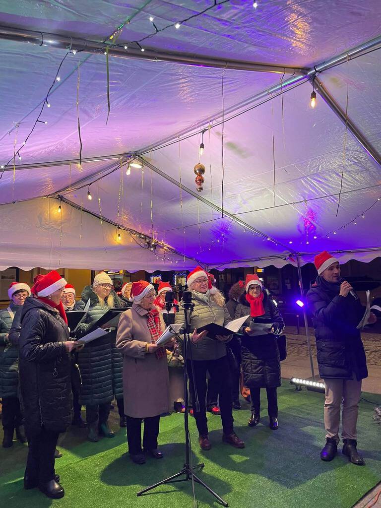 koledowanie na jarmarku