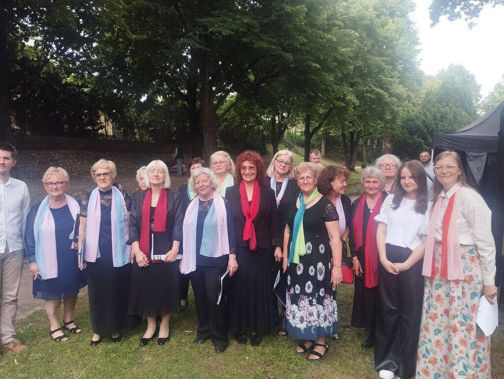 koncert dla dzieci w parku miejskim