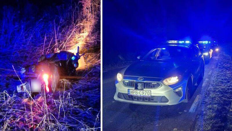 Pościg za mieszkańcem powiatu średzkiego. Poszukiwany 37-latek zatrzymany po nocnej ucieczce