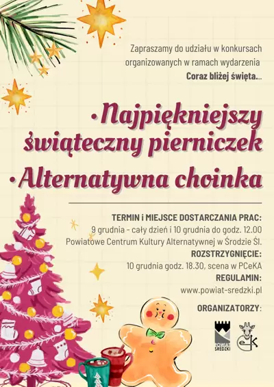 6056 konkursy swieteczne plakat