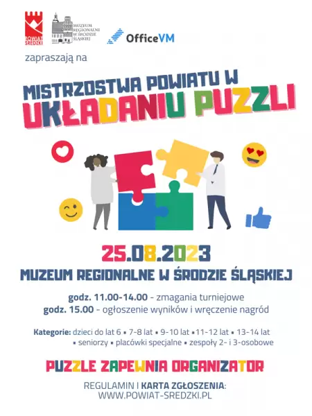 6256 mistrzostwa puzzle 2023 plakat