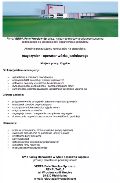 magazynier operator wozka jezdniowego 1