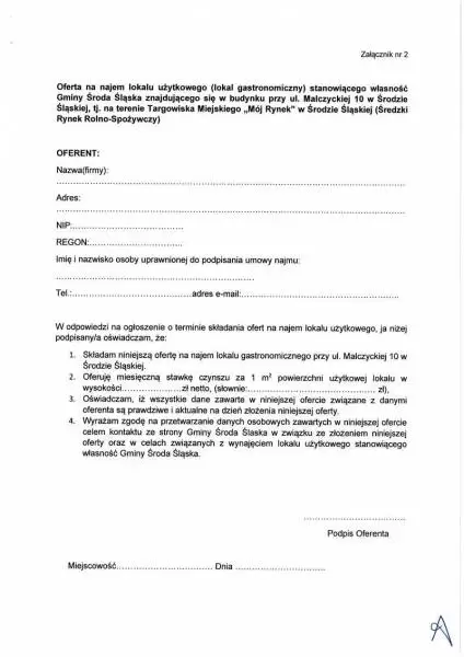 ogloszenie o terminie skladania ofert 2