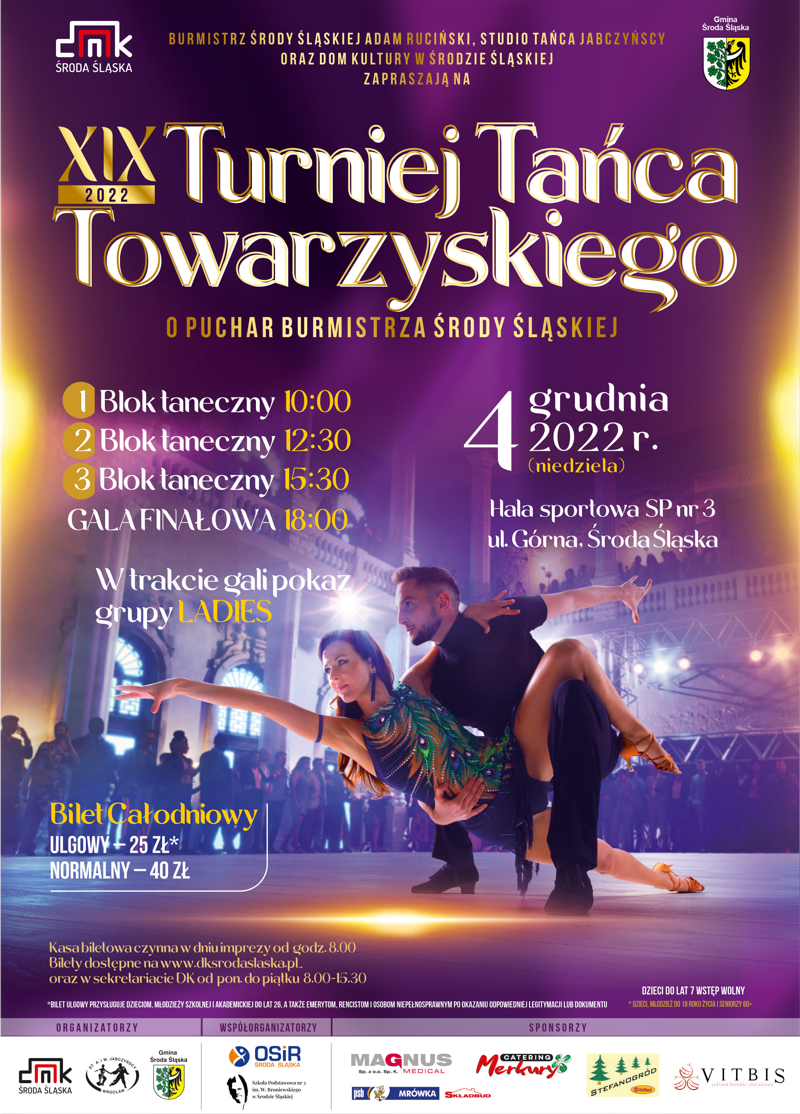 turniej tanca 2022 plakat final