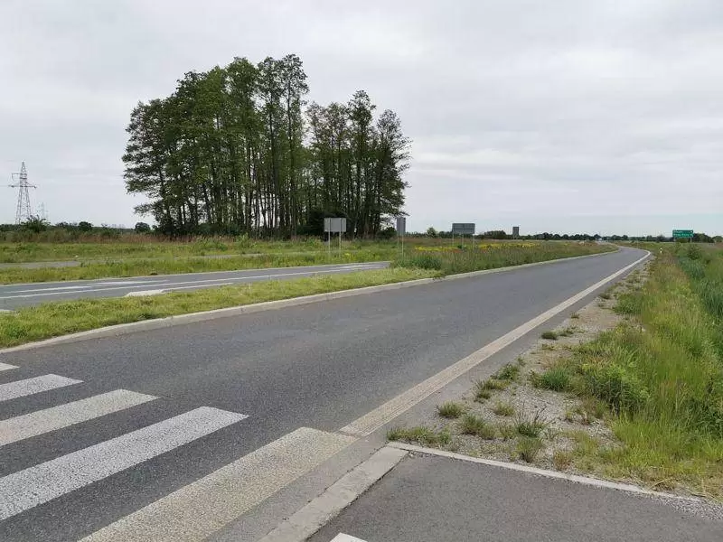 wykoszenie tylko przy przejsciu