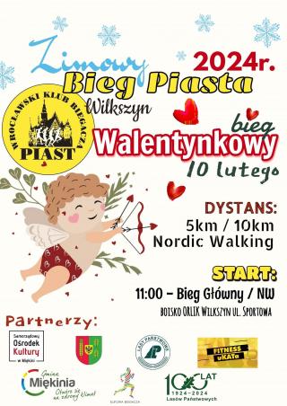 Ruszyły zapisy na Zimowy Bieg Walentynkowy w Wilkszynie