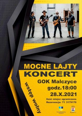 Koncert “Mocnych Lajtów” w Malczycach - wstęp wolny!