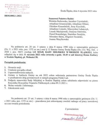 Sesja Rady Miejskiej ws. partnerstwa Gminy w przebudowie dróg powiatowych z Polskiego Ładu