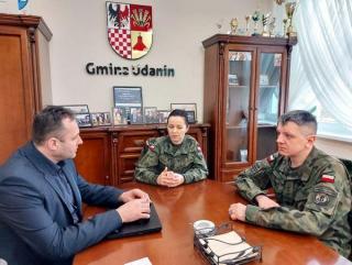 Gmina Udanin nawiązuje współpracę z Dolnośląską Brygadą Obrony Terytorialnej