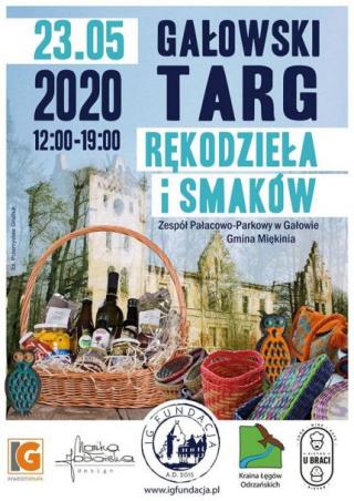 Gałowski Targ Rękodzieła i Smaków już w sobotę