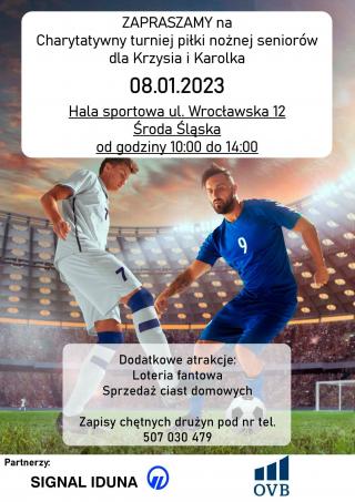 Zagrają, aby wesprzeć leczenie Krzysia i Karolka