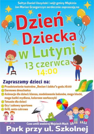 Dzień Dziecka w Miękini, Wilkszynie i Lutyni