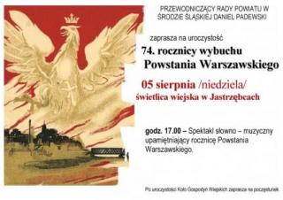 Patriotyczna uroczystość w Jastrzębcach