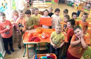 Dzień Pomarańczowy w średzkim Przedszkolu nr 3