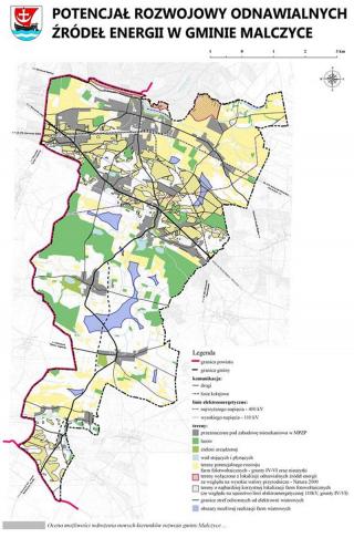 Potencjał rozwojowy odnawialnych źródeł energii w gminie Malczyce