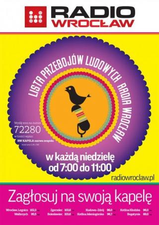 Cicha Woda z Udanina na Liście Przebojów Ludowych Radia Wrocław