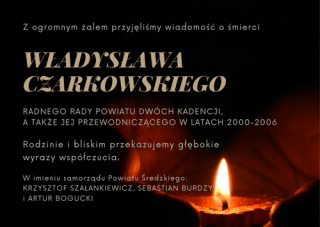 Nie żyje Władysław Czarkowski