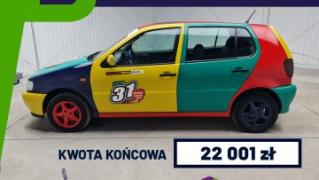 Wyjątkowy VW Harlekin wylicytowany dla WOŚP na aukcji Bidcar.pl