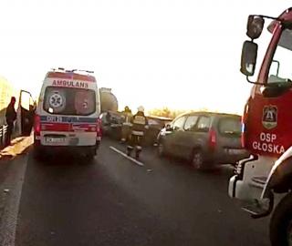 Wypadek w okolicach Głoski