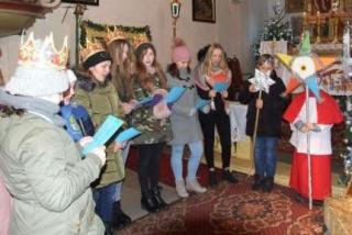 Pokłon małych misjonarzy w parafii Piekary