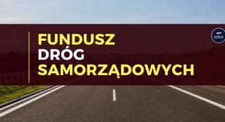 Gmina Udanin z kolejną dotacją z Funduszu Dróg Samorządowych