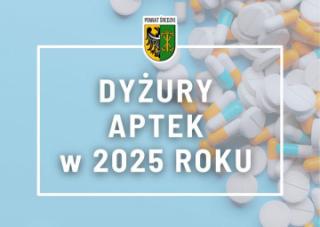 Powiat Średzki: Ważna informacja nt. dyżurów aptek w 2025 r.