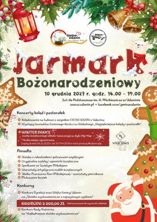Jarmark Bożonarodzeniowy w Udaninie. Będą atrakcje i świąteczny klimat