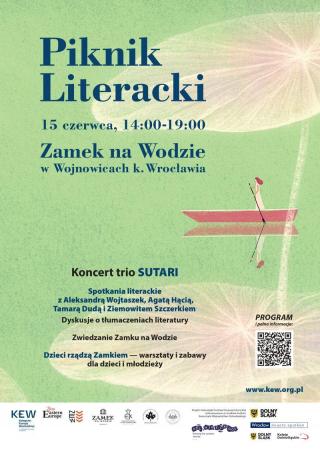 Odpocznij z literaturą w Parku Zamkowym w Wojnowicach