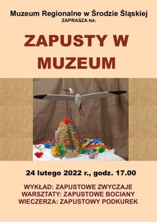 Średzkie muzeum zaprasza na zapusty
