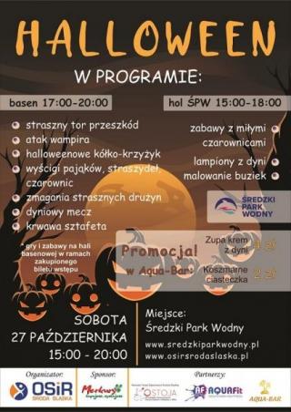 Halloween w Średzkim Parku Wodnym