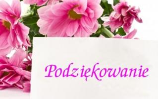 Podziękowanie dla mieszkańców