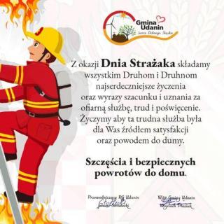 Obchody Dnia Strażaka w Gminie Udanin