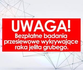 Zaproszenie dla mieszkańców gminy Udanin na bezpłatne badania