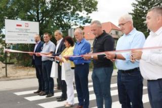 Powiat Średzki: Droga w Osieku uroczyście otwarta