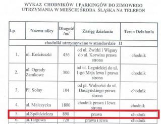 Czytelnik: Kto odpowiada za odśnieżanie chodników?