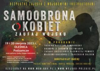 „Samoobrona kobiet – zaufaj wojsku” – ruszają zapisy na bezpłatne treningi