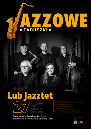 Koncert Jazzowy w Domu Kultury w Środzie Śląskiej