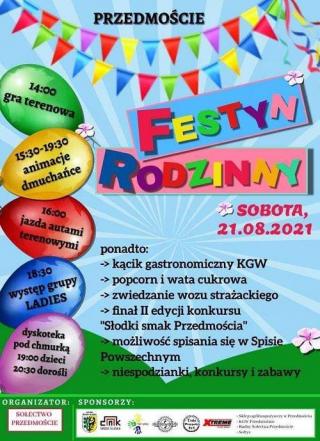Sołectwo Przedmoście zaprasza na festyn