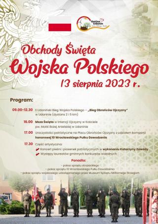 Huczne obchody Święta Wojska Polskiego w Udaninie