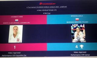 2 złote medale Emilii Wysockiej w Shureido World League
