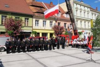 Strażacka uroczystość w Środzie Śląskiej
