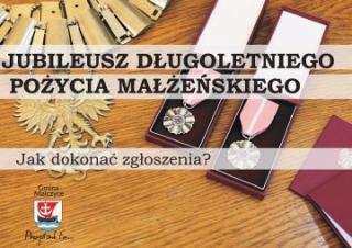 Jak dokonać zgłoszenia Jubileuszu długoletniego pożycia małżeńskiego?